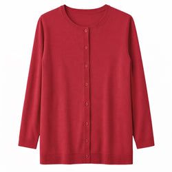 Cardigan (Longline) – Red