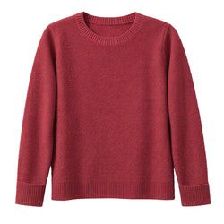 Jumper (Textured Knit) – Red