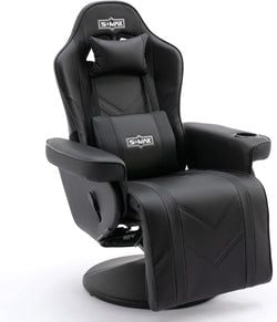 360° Swivel Recliner – Black