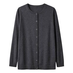 Cardigan (Longline) – Charcoal