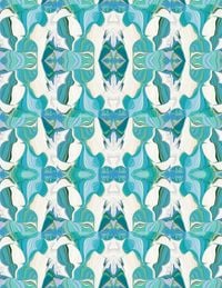 Print – Fern Blue