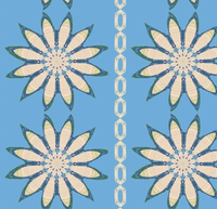 Print – Blue Daisy