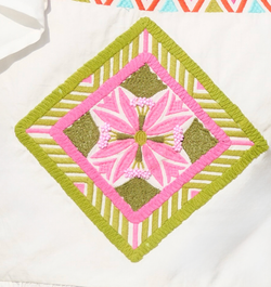 Print – Tile Embroidered