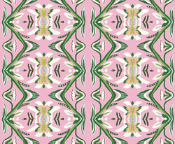 Print – Garland Grove Pink