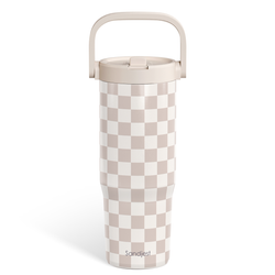 Carry Handle 30oz Tumbler – Checker