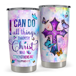 Curved Tumbler 20oz – Christian