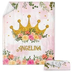 Baby Blanket – Personalized Princess