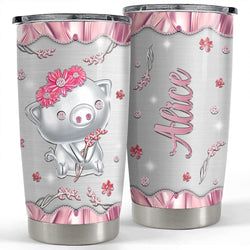 Personalized Tumbler – Pig