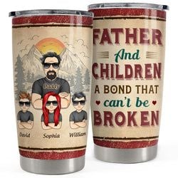 Personalized Tumbler – A Bond Between Father & Children
