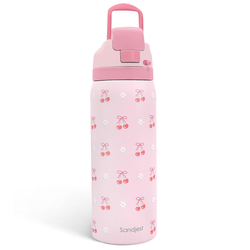 Push-button 32oz – Pink Cherry