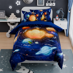 Kids Comforter – Blue Solar System