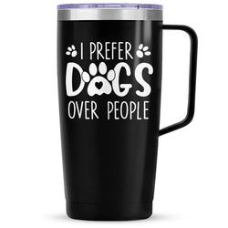 Handle Tumbler 20oz – Black Dog