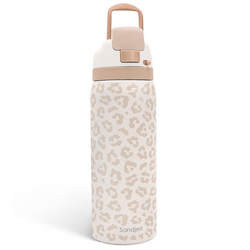 Push-button 32oz – Brown Leopard