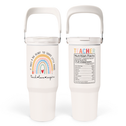 Flip Straw Tumbler 30oz – Teacher