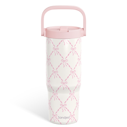 Carry Handle 30oz Tumbler – Bow