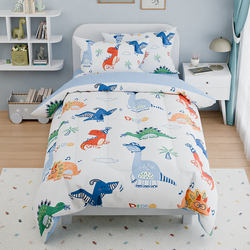 Kids Comforter – Blue Dinosaur