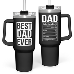 Quencher Tumbler 40oz – Best Dad Ever 2