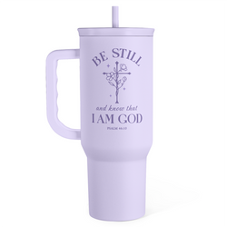Slider Tumbler 40oz – Purple Christian