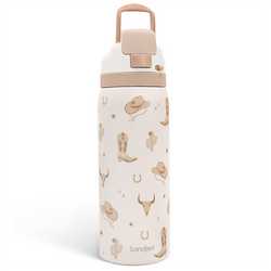 Push-button 32oz – Brown Cowgirl