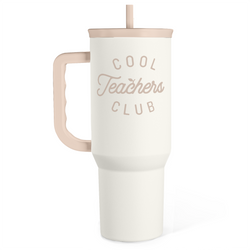 Slider Tumbler 40oz – White Teacher