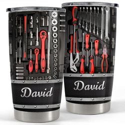 Personalized Tumbler – Mechanic Tool