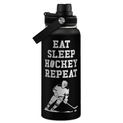 Chug Lid Water Bottle 32oz – Black Ice Hockey