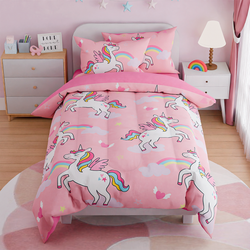 Kids Comforter – Pink Unicorn