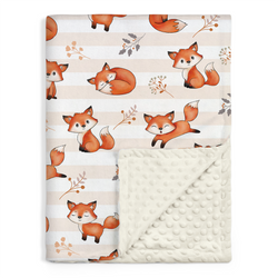 Baby Blanket – Orange Fox