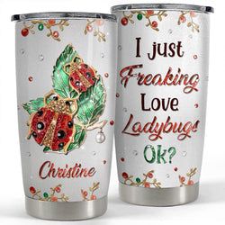 Personalized Tumbler – Ladybug