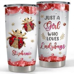 Personalized Tumbler – Ladybug