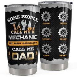 Personalized Tumbler – Mechanic Dad