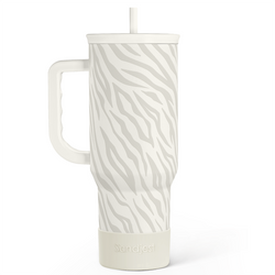 Slider Tumbler 40oz – Grey Zebra