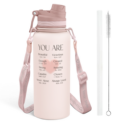 Water Bottle w/ Strap 32oz – Christian