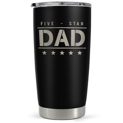 Curved Tumbler 20oz – Five Star Dad