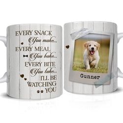 Personalized Mug – Photo Of Dog Every Snack