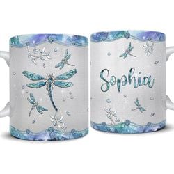 Personalized Mug – Dragonfly Jewelry Style