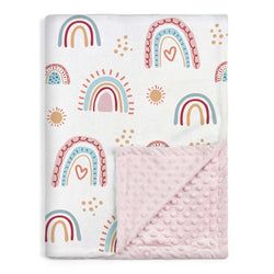 Baby Blanket – Pink Rainbow