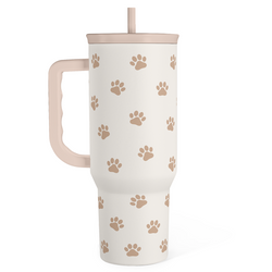 Slider Tumbler 40oz – Brown Dog