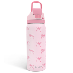 Push-button 32oz – Pink Bow