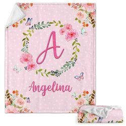 Personalized Pink Monogram