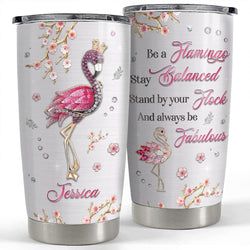 Personalized Tumbler – Flamingo Be A Flamingo