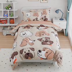 Kids Comforter – Brown Dog