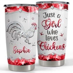 Personalized Tumbler – Chicken Lover