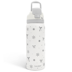 Push-button 32oz – Grey Snowy