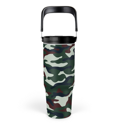 30oz Camo Tumbler with Handle