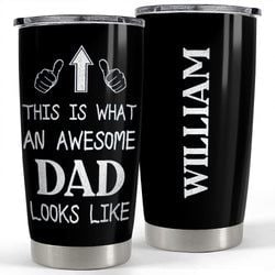 Personalized Tumbler – Dad Awesome Dad