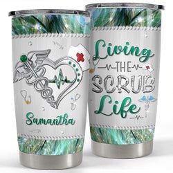 Personalized Tumbler – Nurse Stethoscope Jewelry