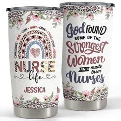 Personalized Tumbler – Nurse Life