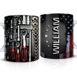 Personalized Mug – For Dad Tool Box