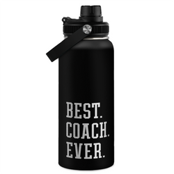 Chug Lid Water Bottle 32oz – Black Coach